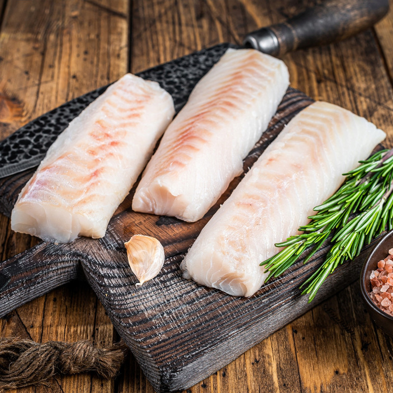 Mintaj polędwiczki bez ości mrożone - wysoka jakość, szybka dostawa | O-fish.pl