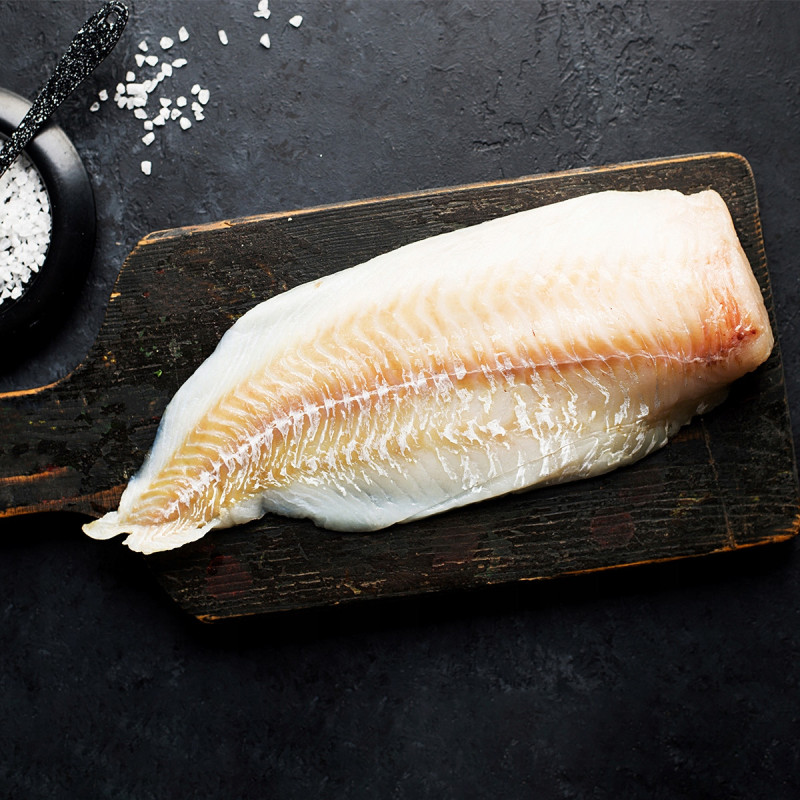 Dorsz atlantycki filet bez skóry mrożony 10 kg - hurtownia O-fish.pl