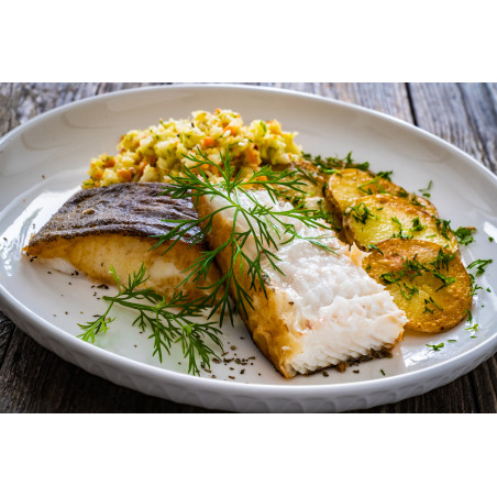 Halibut Steki 4 kg - Dzwonka bez glazury - O-fish.pl