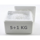 Suchy lód 6kg (5+1) Granulat 16mm + Styrobox | O-fish.pl