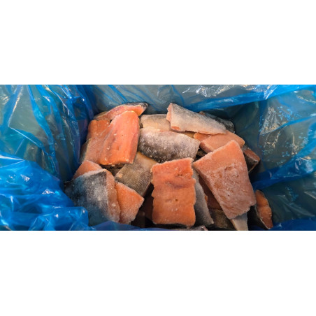 Łosoś porcje dziki pacyficzny ze skórą 2kg