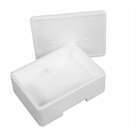 Styrobox termobox MC Small z przekładką 7L do transportu żywności atest