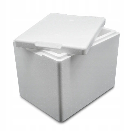 Termobox styrobox pudełko styropianowe na żywność 39.5x29.5x30 cm TB260