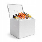 Termobox styrobox pudełko styropianowe na żywność 39.5x29.5x30 cm TB260